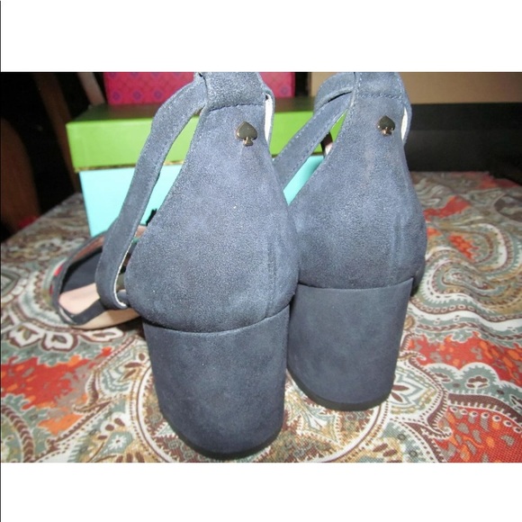 KATE SPADE WATSON SUEDE AND COTTON SANDALS - Picture 5 of 8